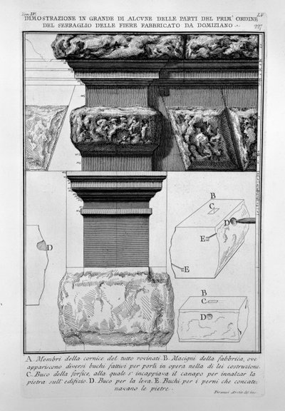 Seraglio der Tiere von Giovanni Battista Piranesi
